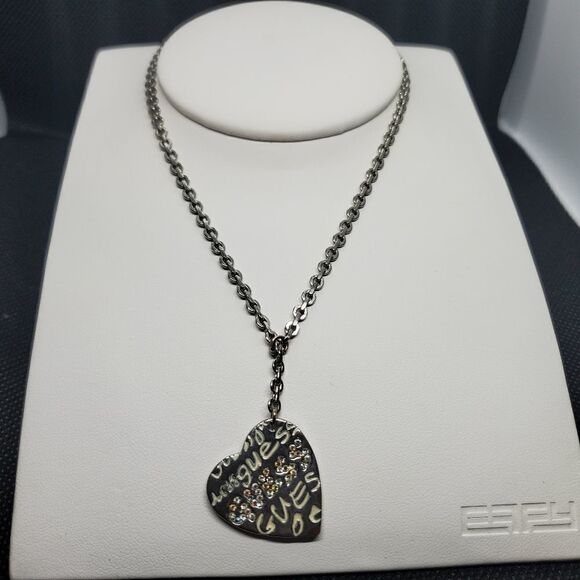 Guess Heart Necklace  - Picture 1 of 4